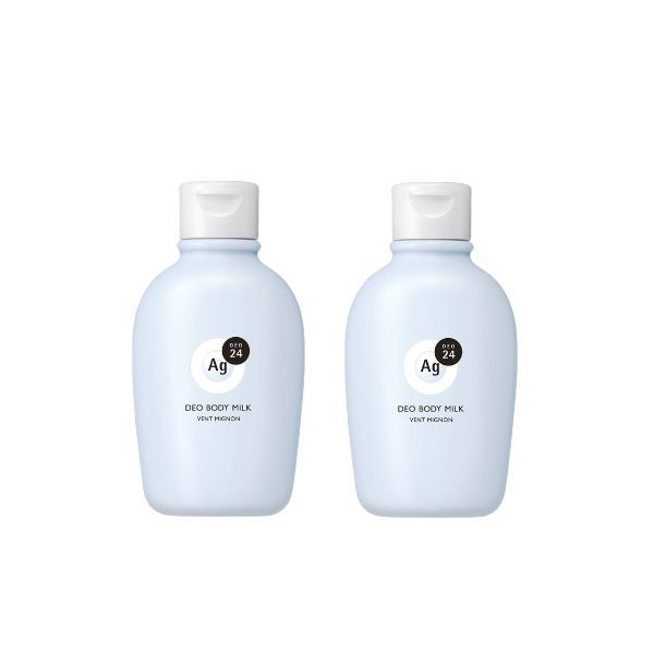 Shiseido Ag Deo 24 Deodorant Body Milk - 180ml - Vent Mignon (2ea) Set