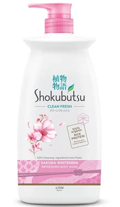Shokubutsu Body Shower Foam Sakura