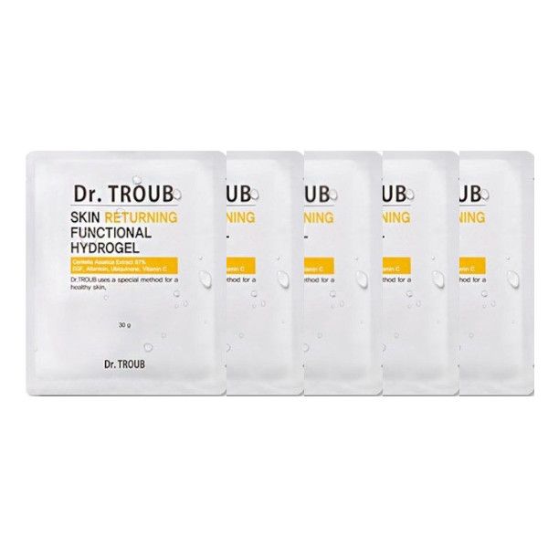 Sidmool Dr.Troub Skin Returning Functional Hydrogel Mask - 5pcs