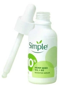 Simple Kind To Skin Booster Serum 10% Hemp Seed Oil +B3