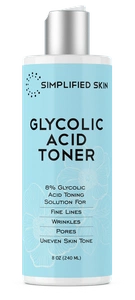 Simplified Skin Glycolic Acid Toner 8%