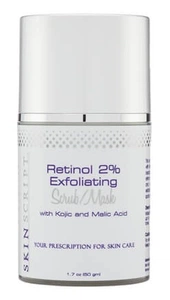Skin Script Retinol 2% Exfoliating Scrub/Mask