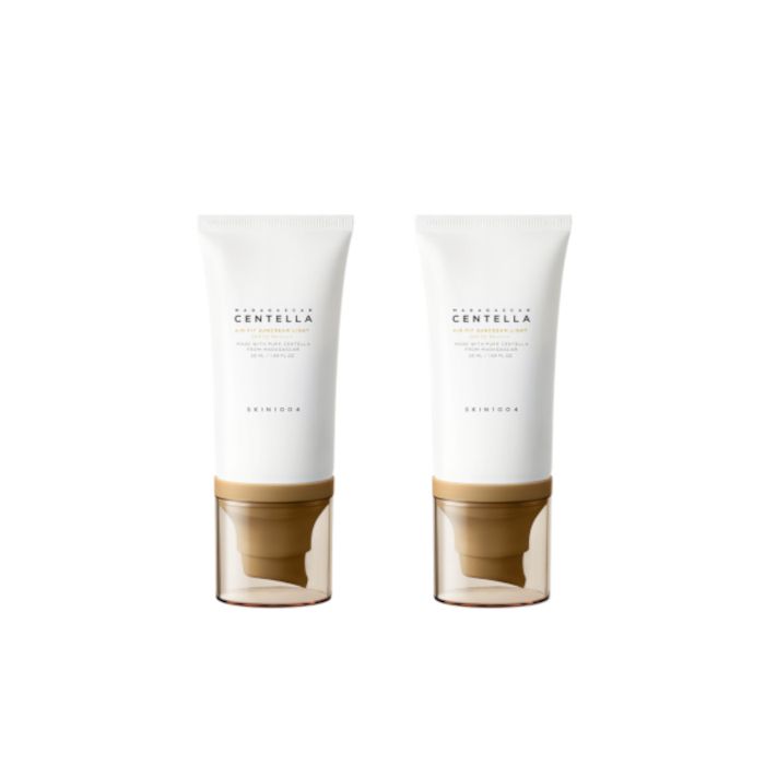 SKIN1004 Madagascar Centella Air-Fit Suncream Light SPF30 PA++++ 50ml (2ea) Set