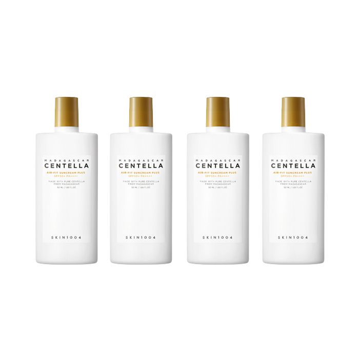 Skin1004 Madagascar Centella Air-Fit Suncream Plus SPF50+ PA++++ - 50ml (4ea) Set