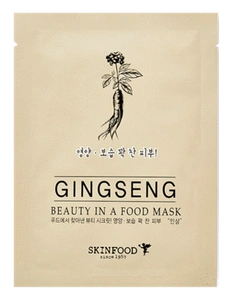 Skinfood Beauty In A Food Mask Sheet - Ginseng