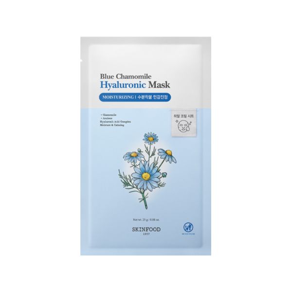 Skinfood Blue Chamomile Hyaluronic Mask - 25g