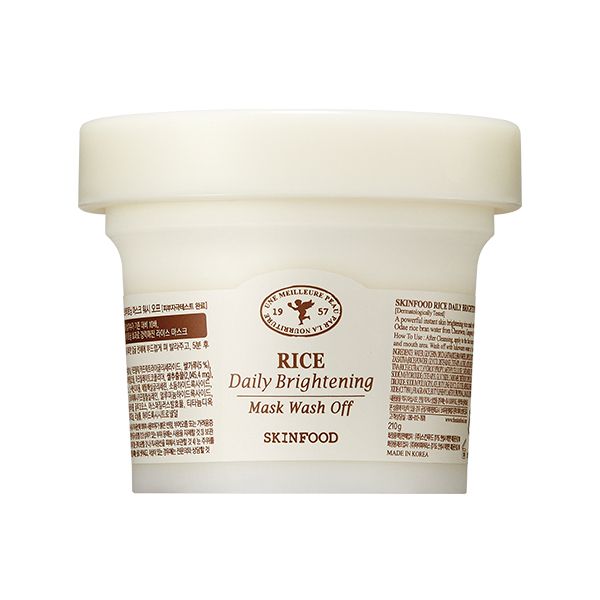 Skinfood Rice Daily Brightening Mask Wash Off - 210g