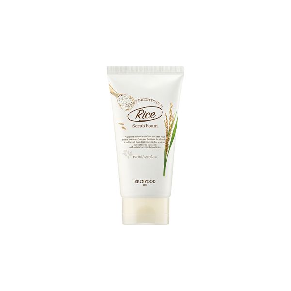 Skinfood Rice Daily Brightening Scrub Foam - 150ml