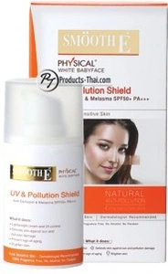 Smooth É Physical White Babyface UV & Pollution Shield