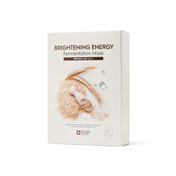 SNP Brightening Energy Fermentation Mask - 10pcs