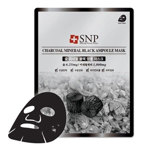 SNP Charcoal Mineral Black Ampoule Mask
