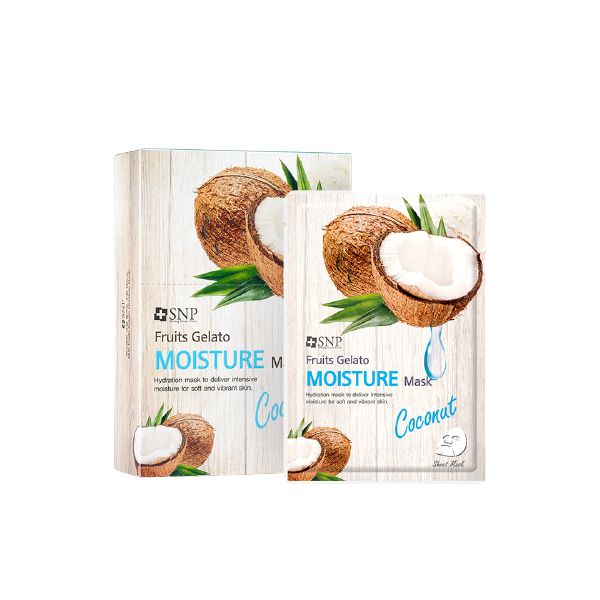SNP Fruits Gelato Moisture Mask - 10pcs