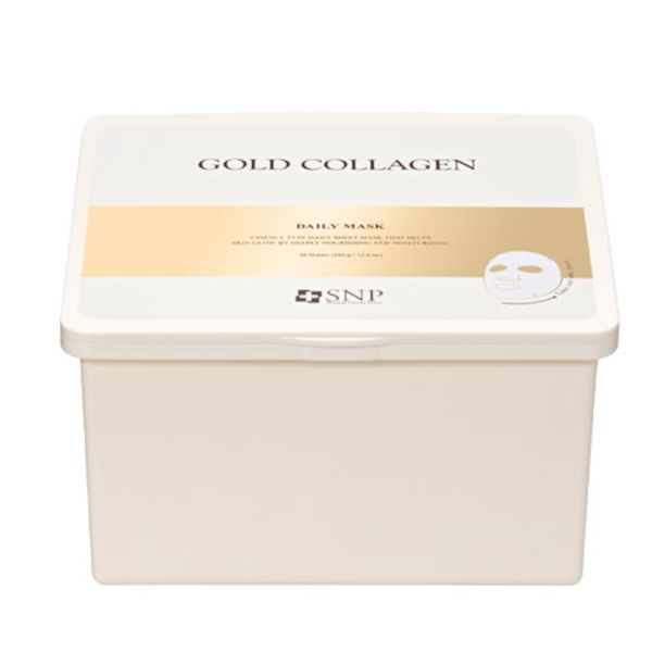 SNP Gold Collagen Daily Mask - 30pcs