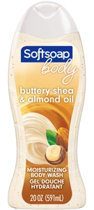 Softsoap Buttery Shea And Almond Oil Moisturizing Body Wash