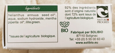 Savonnette menthe