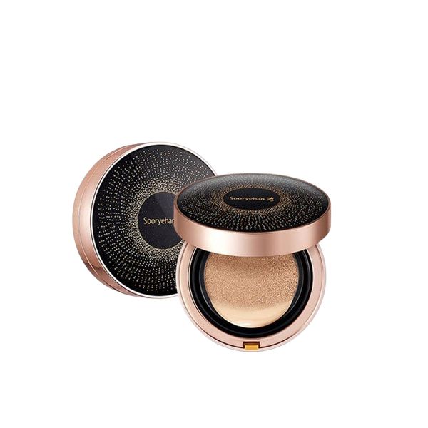 Sooryehan Black Ginseng Cushion SPF50+ PA+++ (With Refill) - 15g*2