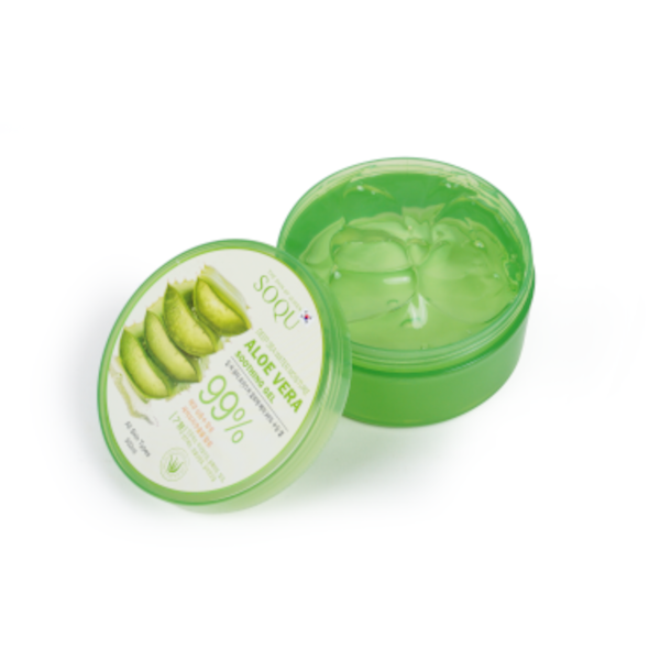 SOQU Deep Sea Water Moisture Aloe Vera Soothing Gel - 300ml