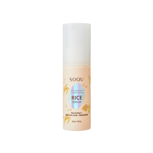 SOQU Moisturizing & Brightening Rice Serum - 50ml