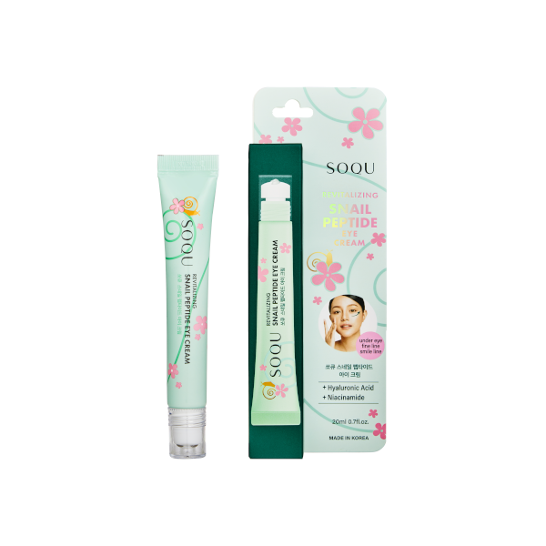 SOQU Revitalizing Snail Peptide Eye Cream - 20ml