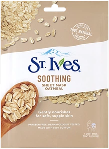St Ives Shooting Sheet Mask Oatmeal
