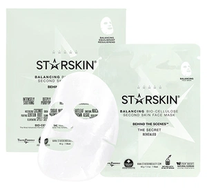 STARSKIN Behind The Scenes Balancing Bio Cellulose Second Skin Face Mask