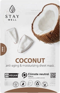 Stay Well Coconut Anti-Aging & Moisturizing Sheet Mask