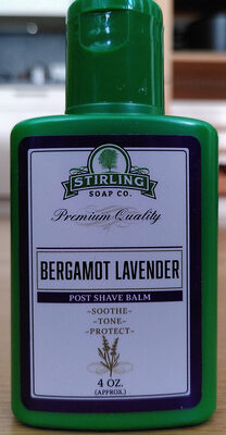 Bergamot Lavender Post Shave Balm