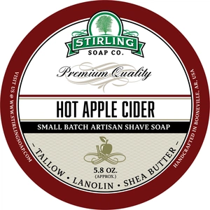 Stirling Soap Co. Hot Apple Cider Shave Soap