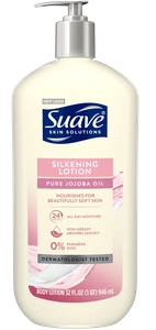 Suave Silkening Lotion With Pure Jojoba Oil