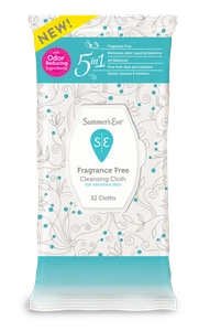 Summer's Eve Summers Eve Fragrance Free Cleansing Cloth