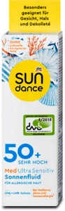 SUNdance Fluid Na Opaľovanie Med Ultra Sensitive Of 50