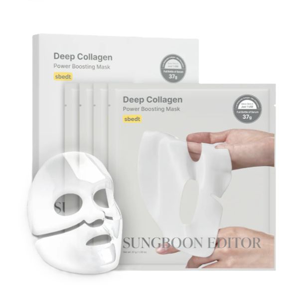 SUNGBOON EDITOR Deep Collagen Power Boosting Mask - 37g*4ea