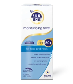 SunSense Moisturising Daily Face Spf 50+ Sunscreen