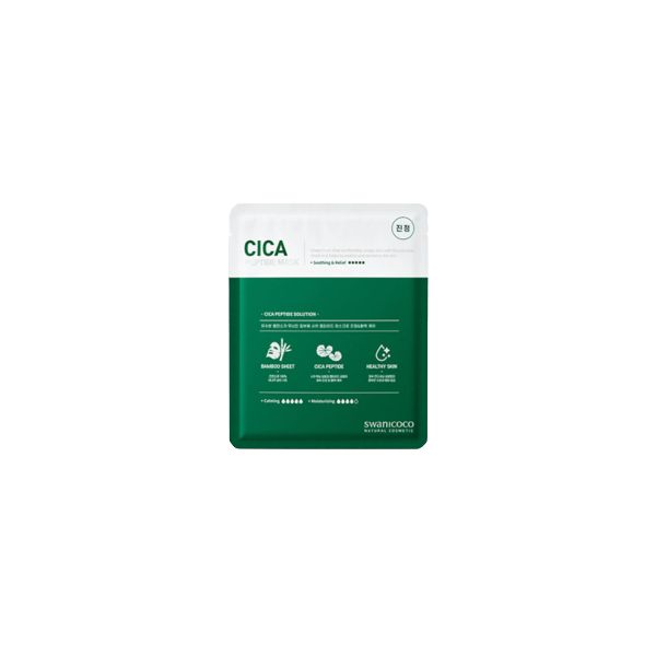 SWANICOCO Cica Peptide Mask - 1pc