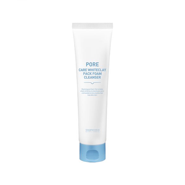 SWANICOCO Pore Care Whiteclay Pack Foam Cleanser - 100ml