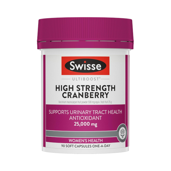 Swisse Ultiboost High Strength Cranberry - 90 Tablets
