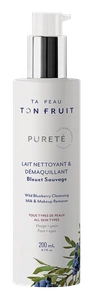 Ta peau, ton fruit Wild Blueberry Cleansing Milk & Makeup Remover