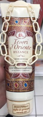 Crème douche Byzance Rose Noire & Labdanum