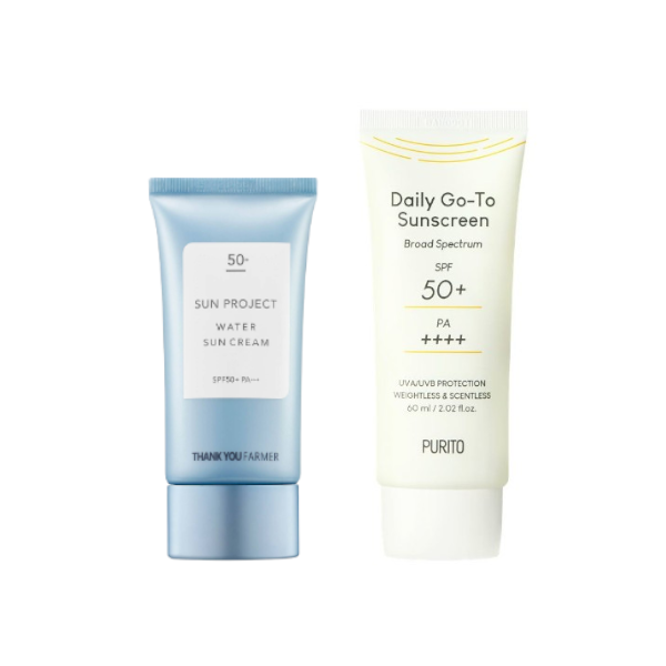 THANK YOU FARMER X Purito SEOUL Champion Sunscreen Set