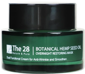 The 28 Botanical Hemp Seed Oil Overnight Restoring Mask