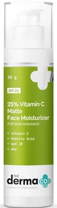 The derma CO 25% Vitamin C Matte Face Moisturizer With Ferulic Acid & SPF 20