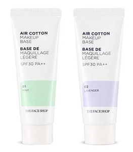 The Face Shop Air Cotton Makeup Base Spf 30 Pa ++