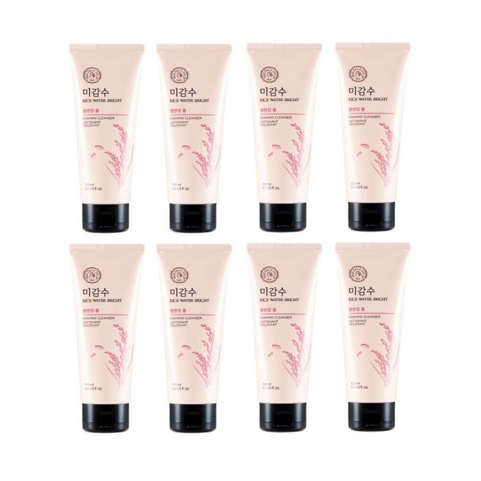 THE FACE SHOP Rice Water Bright Foaming Cleanser 150ml (8ea) Set
