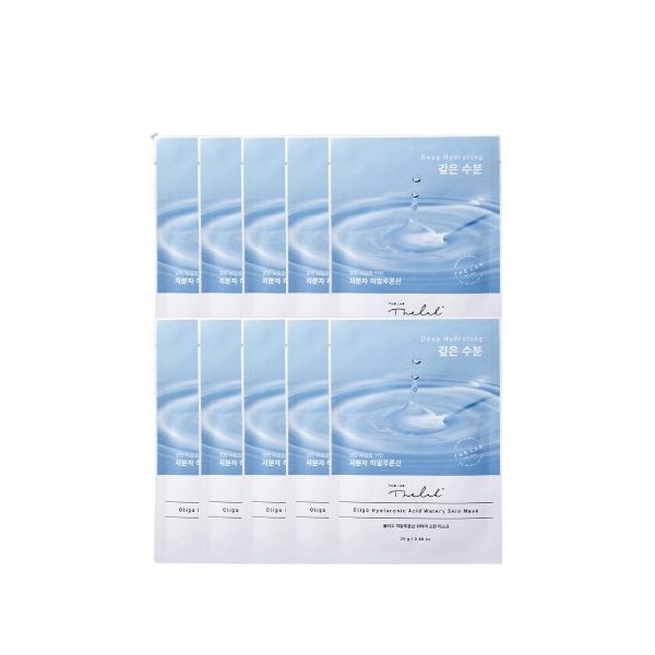 THE LAB by blanc doux Oligo Hyaluronic Acid Watery Skin Mask - 25g x 10ea