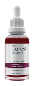 The Purest Solutions Aha %10 Bha %2 Exfoliating Facial Peeling
