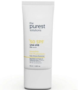 The Purest Solutions Invisible UV Protection Daily Ultimate Moisturizer +50SPF