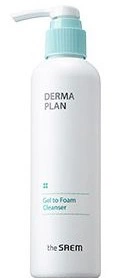 The Saem Derma Plan Gel To Foam Cleanser
