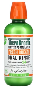 TheraBreath Fresh Breath Oral Rinse Mild Mint