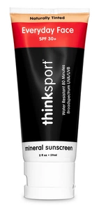 Think Sport, Everyday Face, Spf 30+, Naturally Tinted