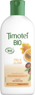 Timotei Bio Shampooing Femme Cheveux Secs Nourrissant au Miel et Jojoba 250ml